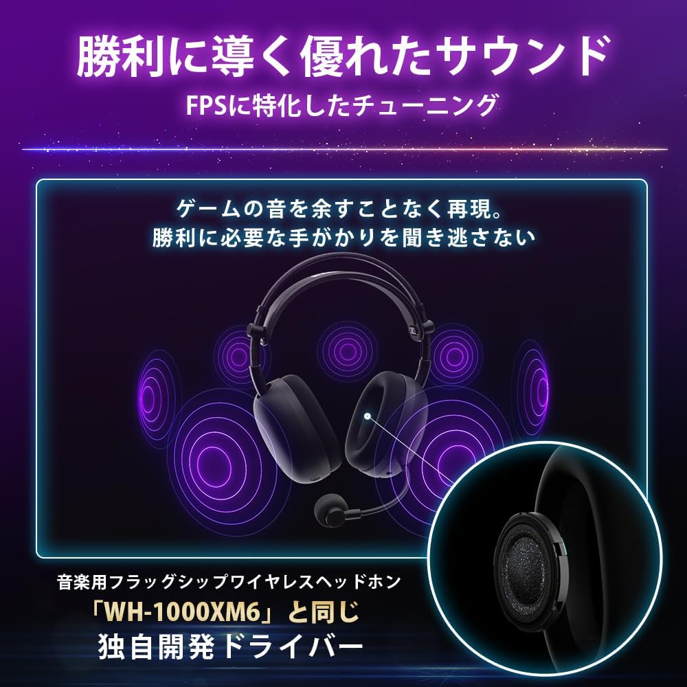 SONY ゲーミングヘッドセットINZONE H9 Ⅱのレンタル