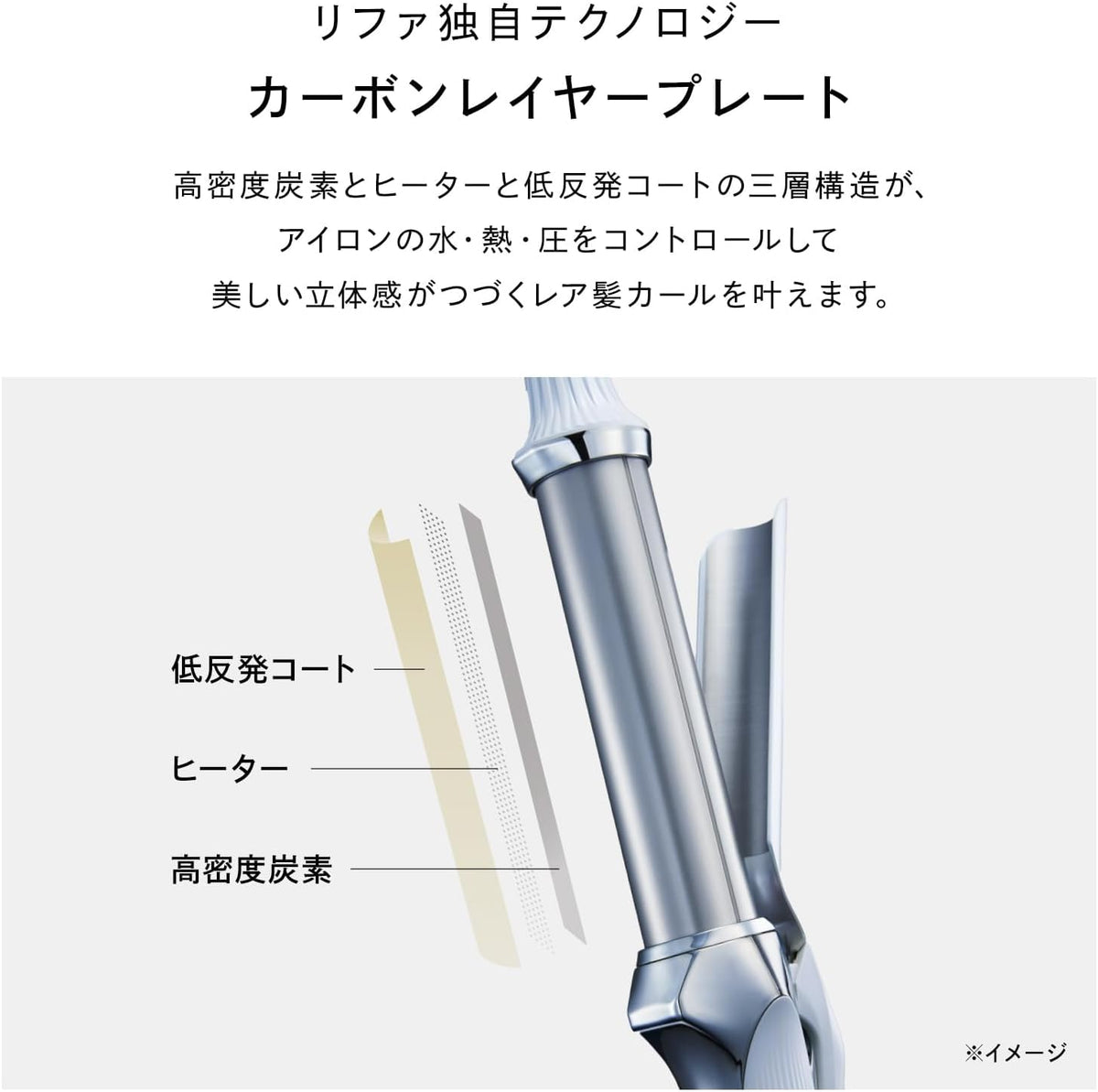 ReFa カールアイロンプロのレンタル