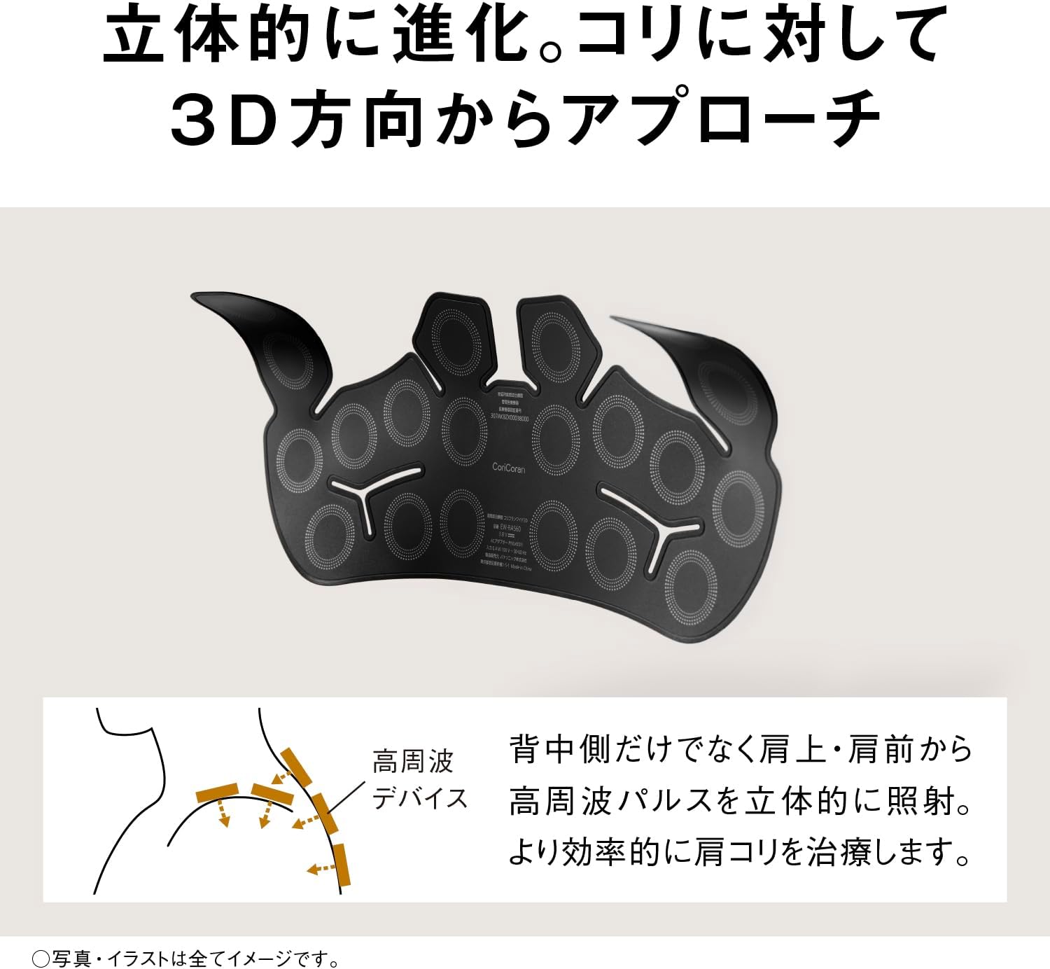 パナソニック 高周波治療器 コリコランワイド3D EW-RA560のレンタル