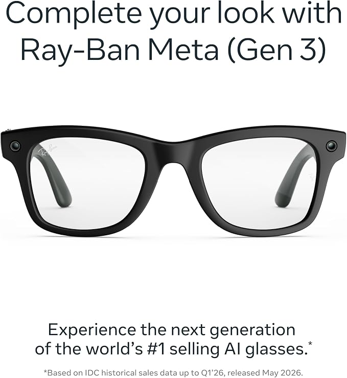 Meta Ray-Ban（Gen3）スマートグラスのレンタル