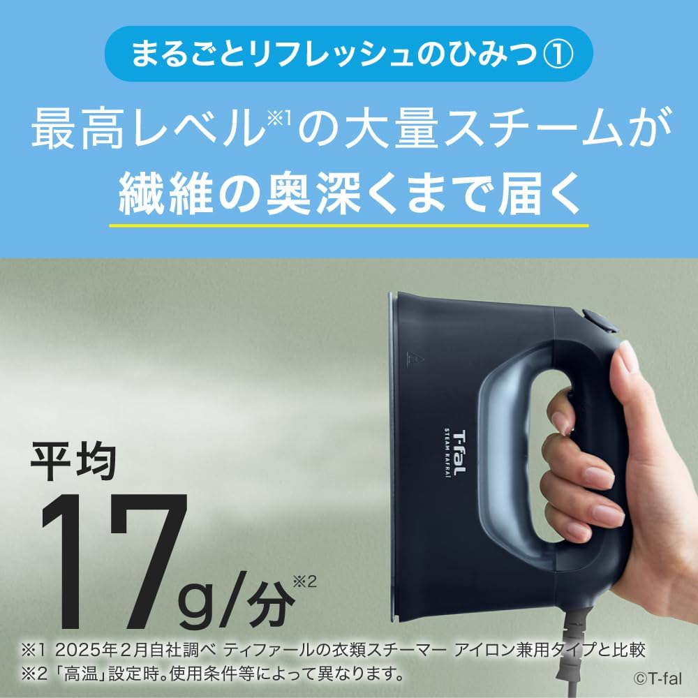 ティファール スチームアイロン スチーム ラフレのレンタル