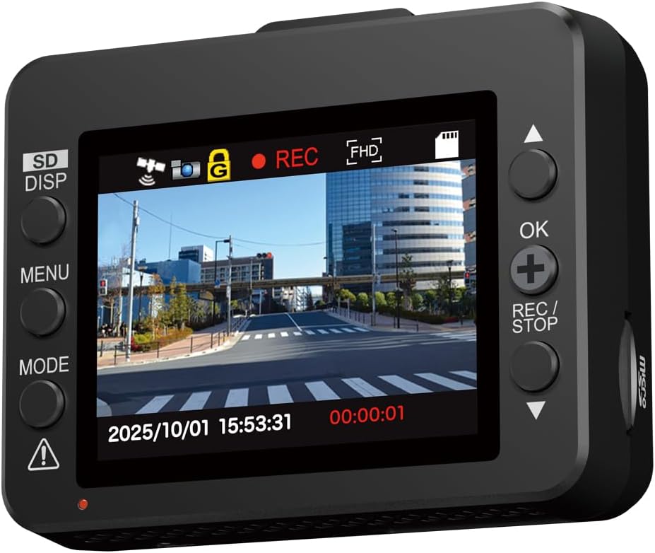 ユピテル 前後2カメラドライブレコーダー SN-TW6100cのレンタル