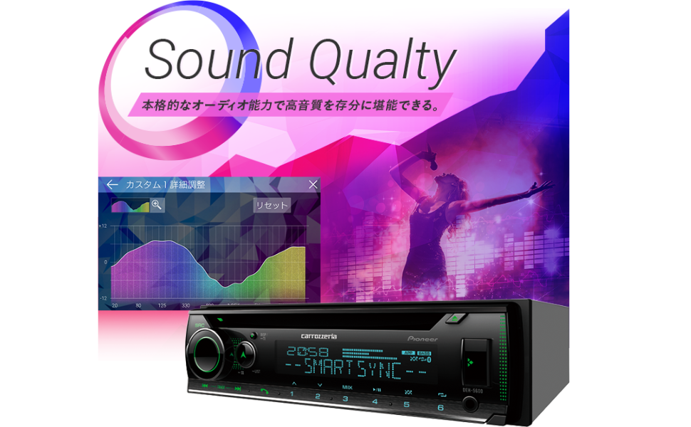 Pioneer カーオーディオ DEH-5600のレンタル