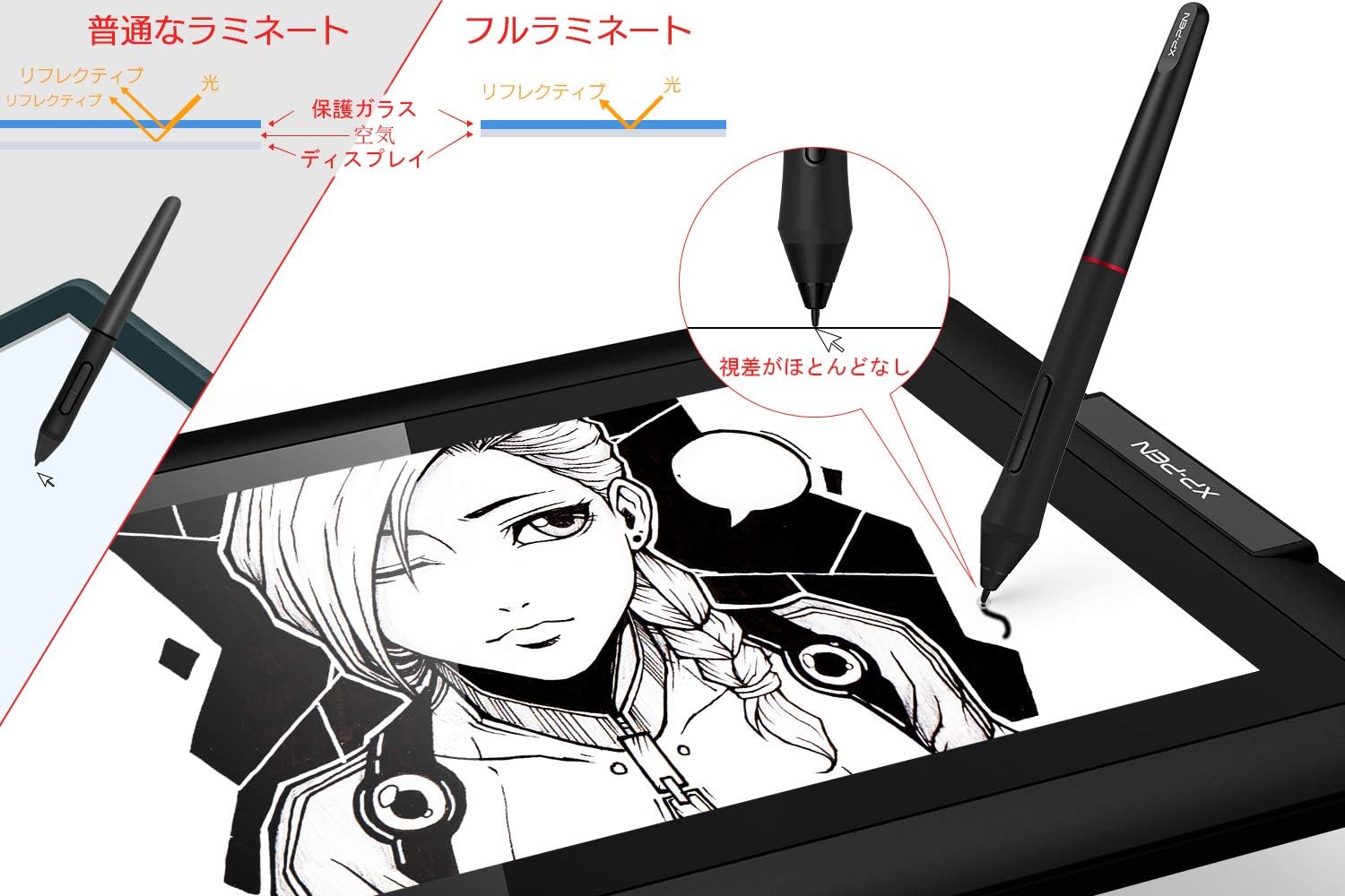XPPen 液タブ Artist 13.3 Proのレンタル