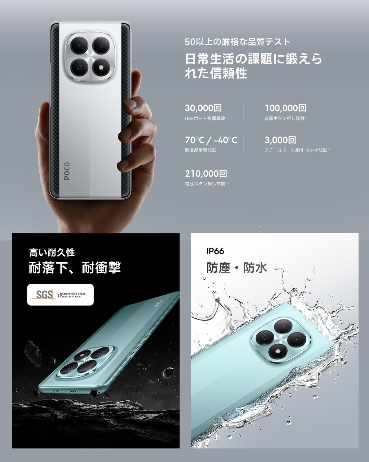 Xiaomi POCO M8 5Gのレンタル