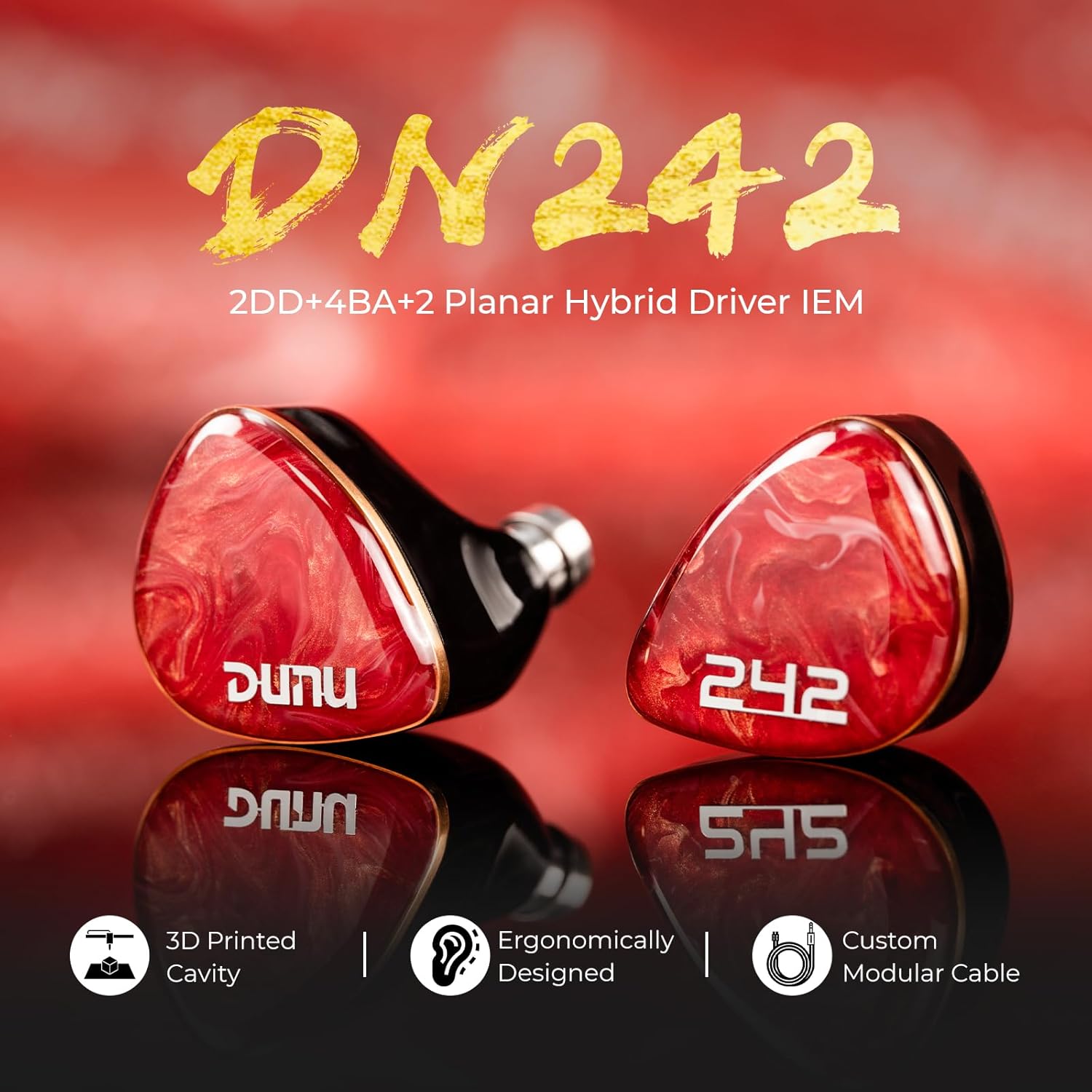 HiFiGo DUNU DN 242 2DD+4BA+2Planarのレンタル