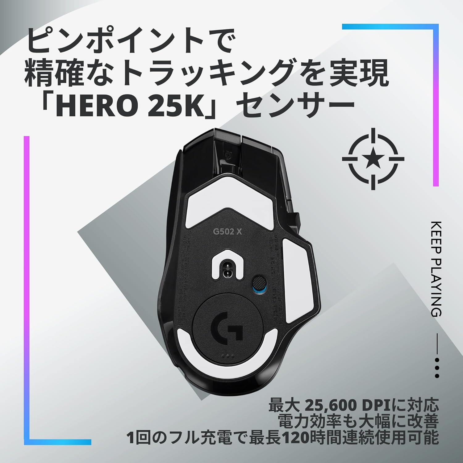 Logicool G ゲーミングマウス G502 X PLUSのレンタル