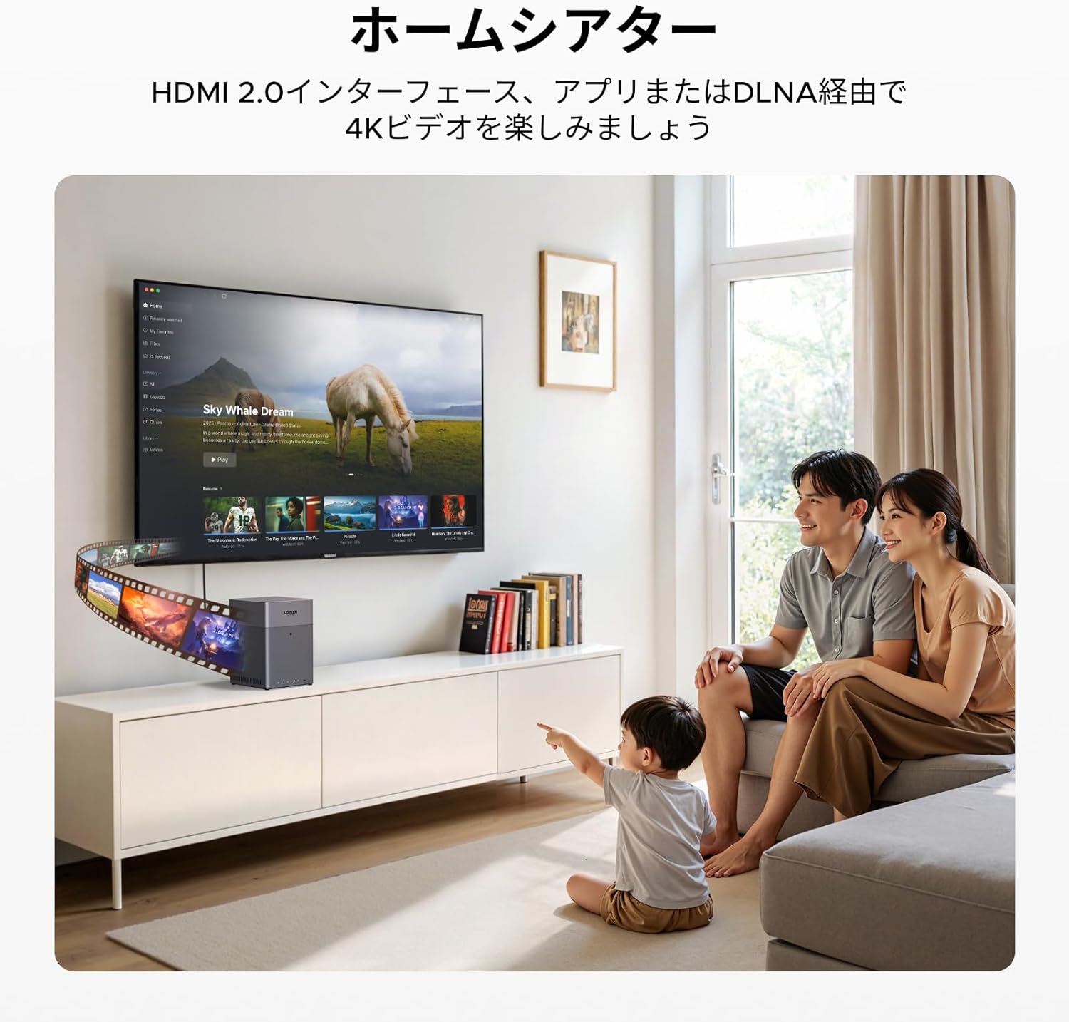 UGREEN NASync DH4300 Plusのレンタル