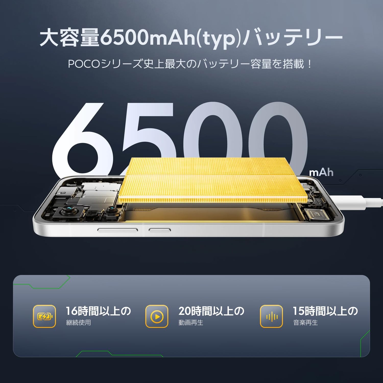 Xiaomi POCO F7 12GB+256GBのレンタル