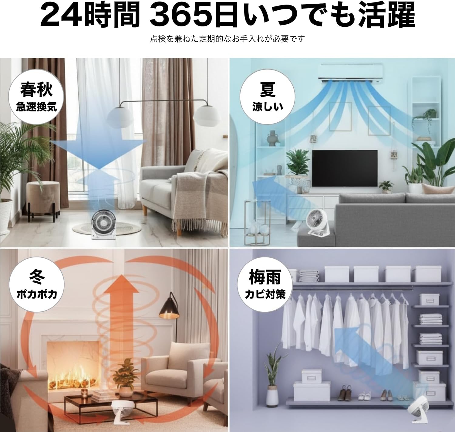 ボルネード サーキュレーター 633DC-JPのレンタル