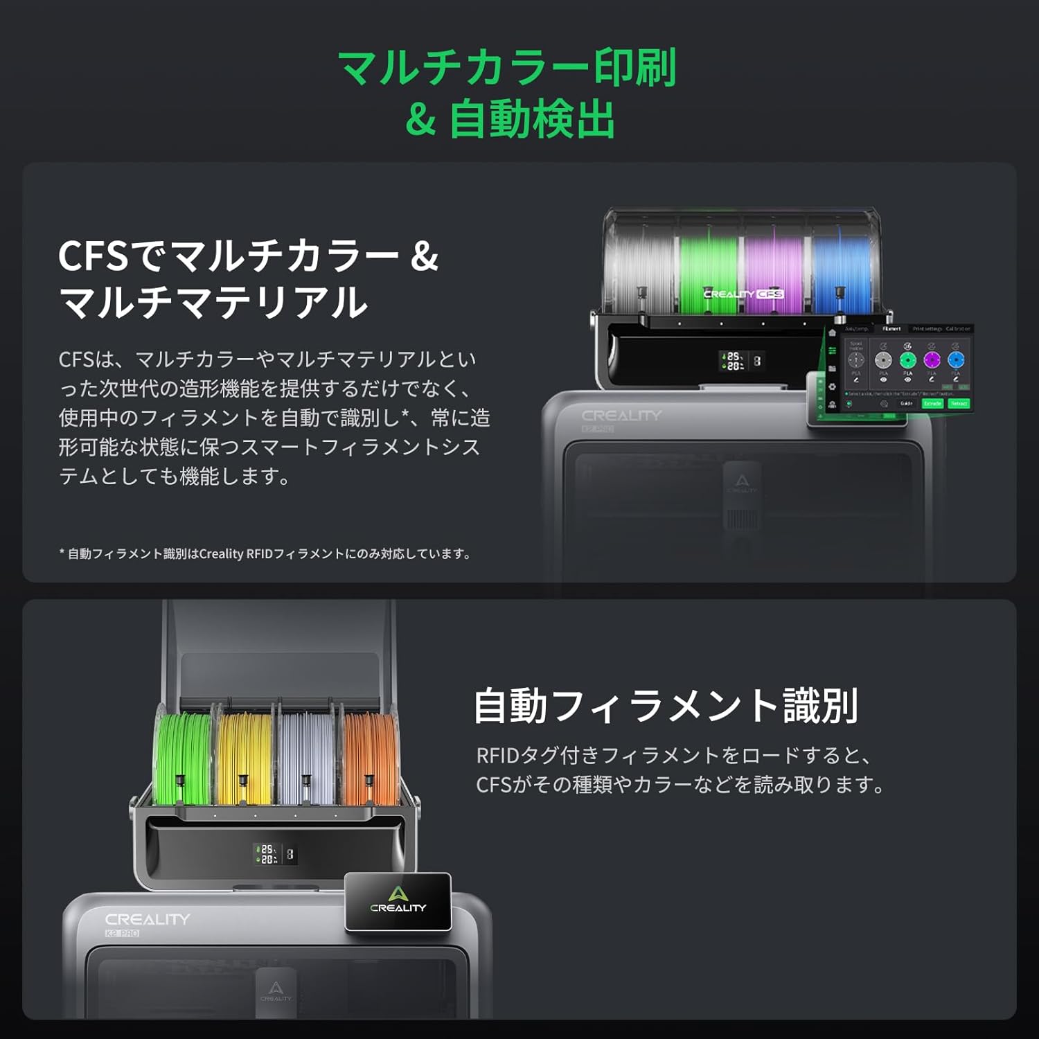 Creality 3Dプリンター K2 PRO COMBOのレンタル