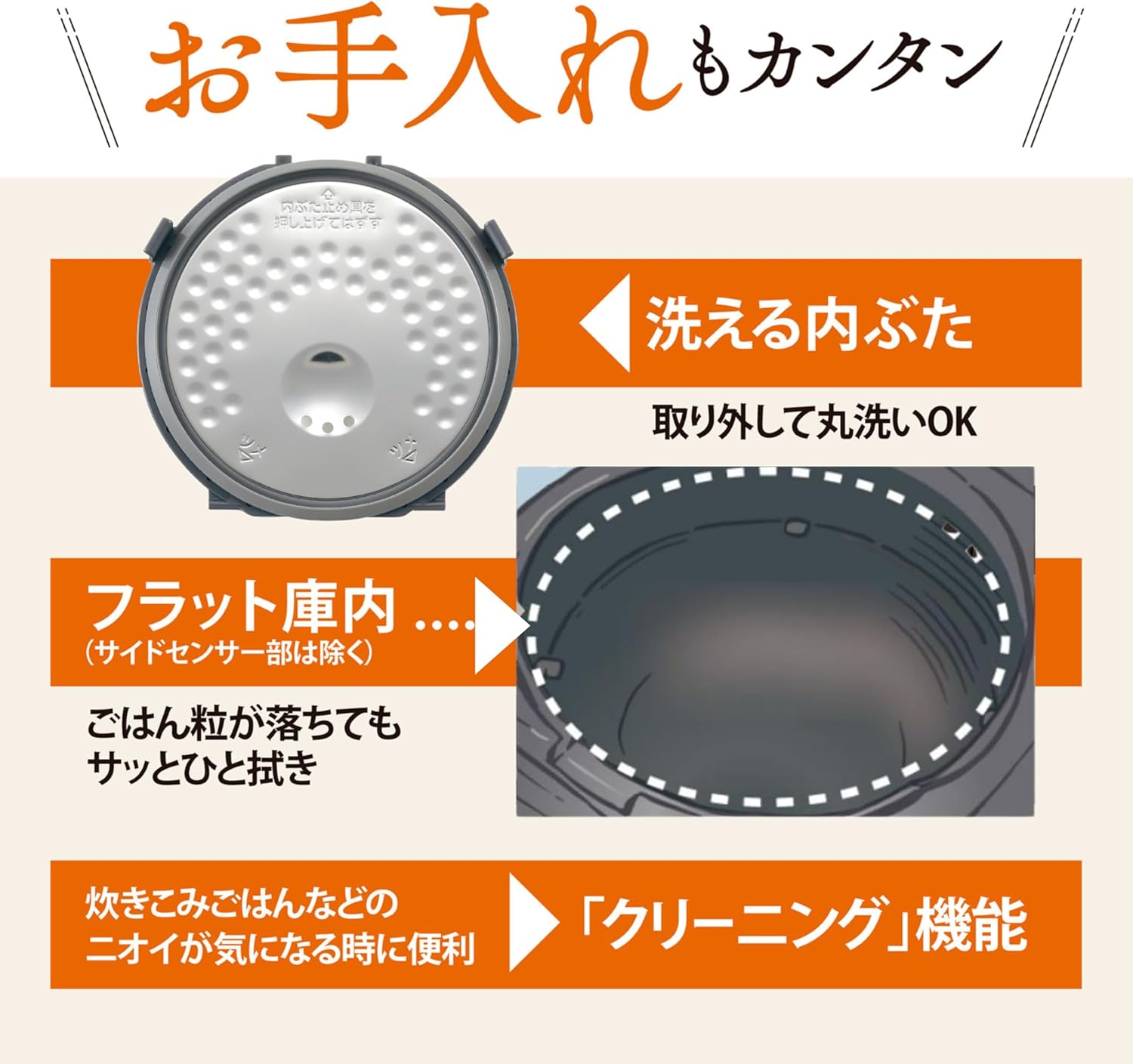 象印 3合炊飯器 極め炊き NP-GM05AM-XTのレンタル