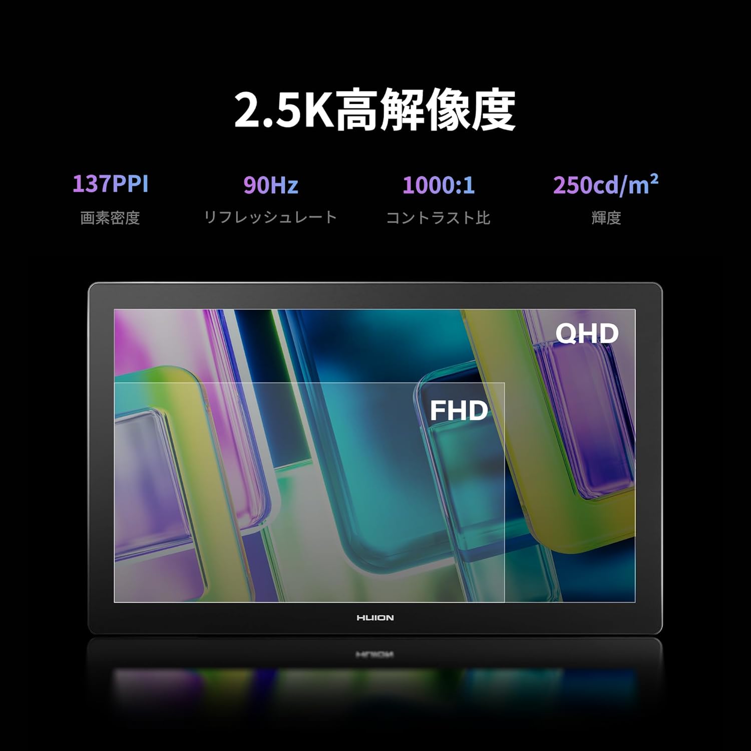 HUION 液タブ Kamvas 22 (Gen3)のレンタル