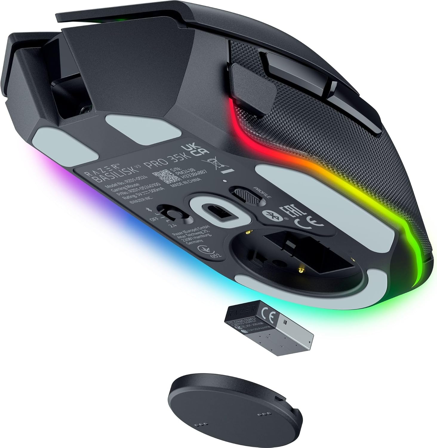 Razer ゲーミングマウス Basilisk V3 Pro 35Kのレンタル