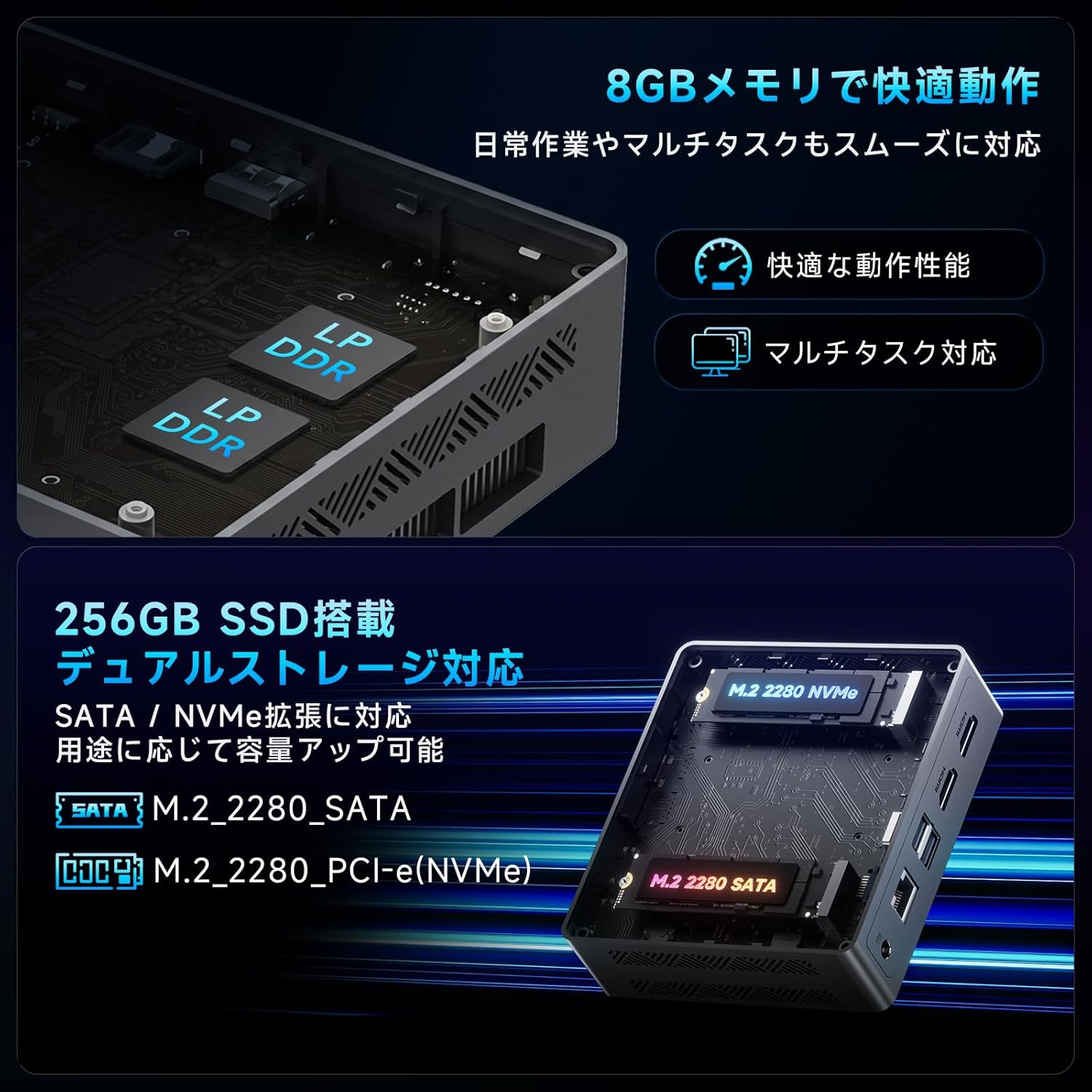 BMAX ミニPC B3 Proのレンタル