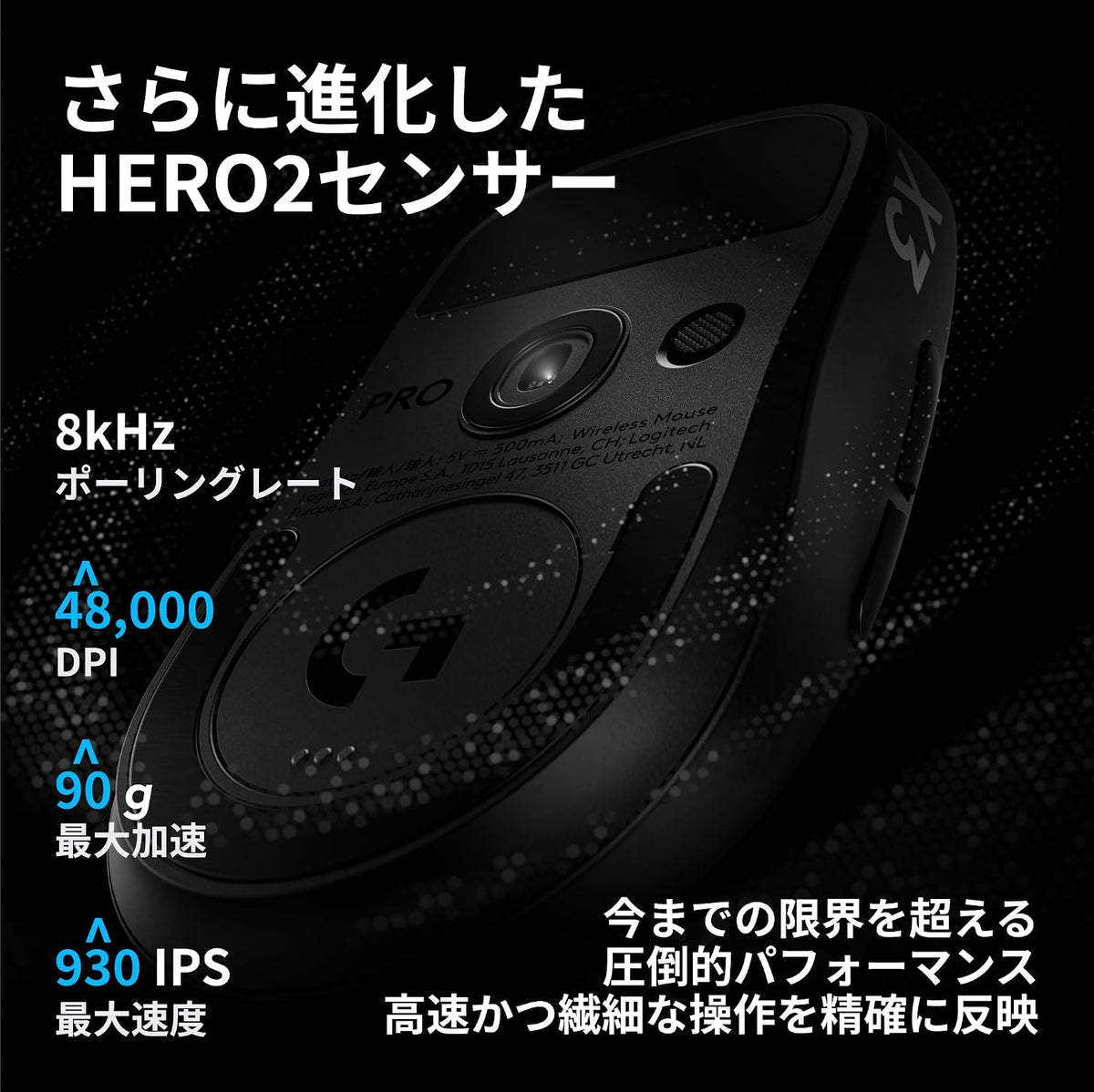 Logicool G PRO X3 SUPERSTRIKE ゲーミングマウスのレンタル