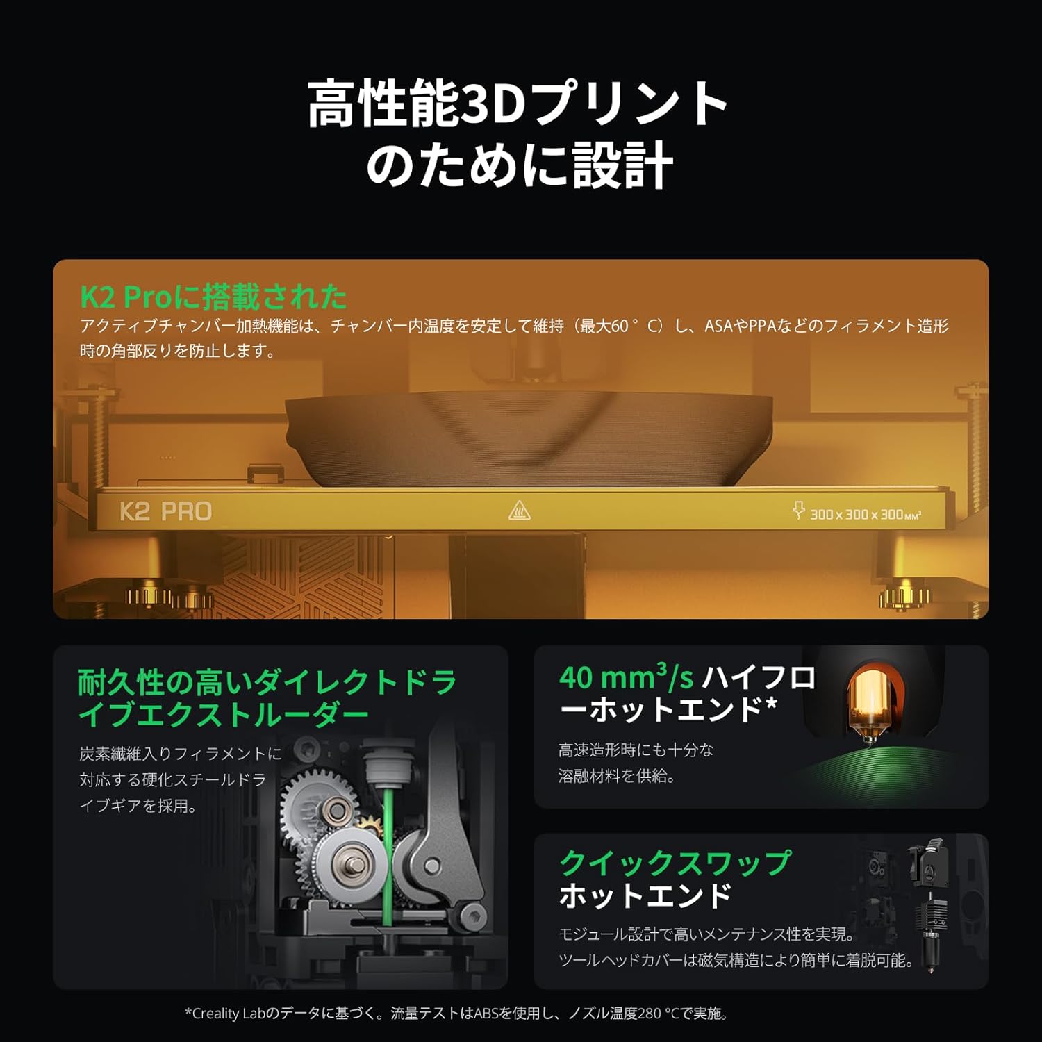 Creality 3Dプリンター K2 PRO COMBOのレンタル
