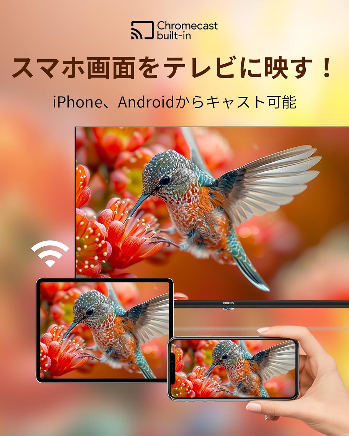 フィリップス 32Vテレビ PQT6731のレンタル