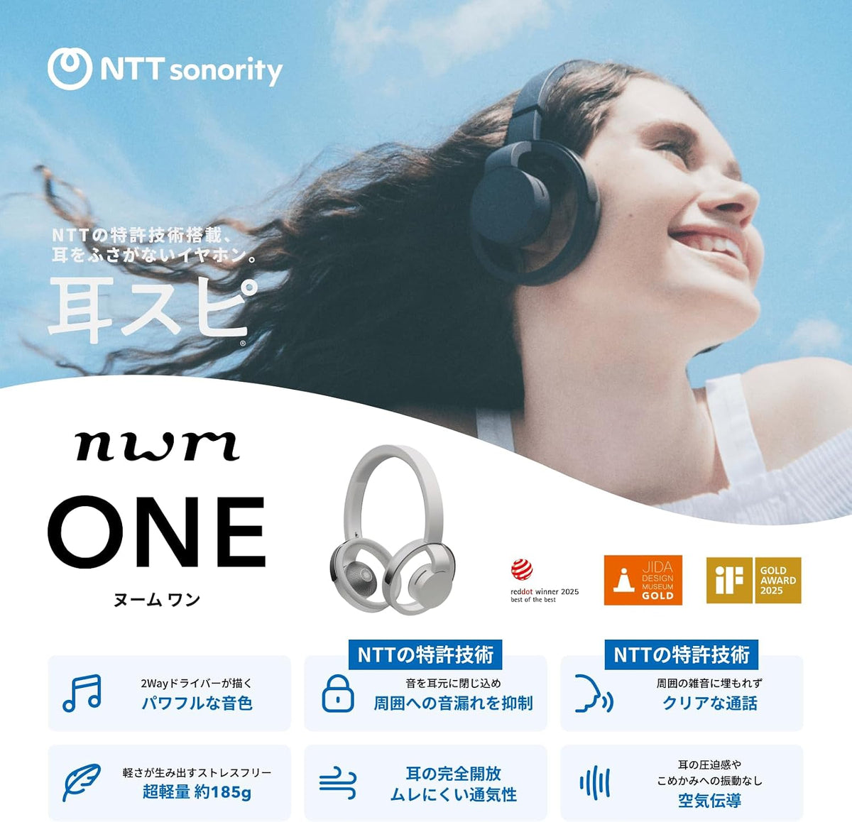 nwm ヘッドホン ONE MBH001のレンタル