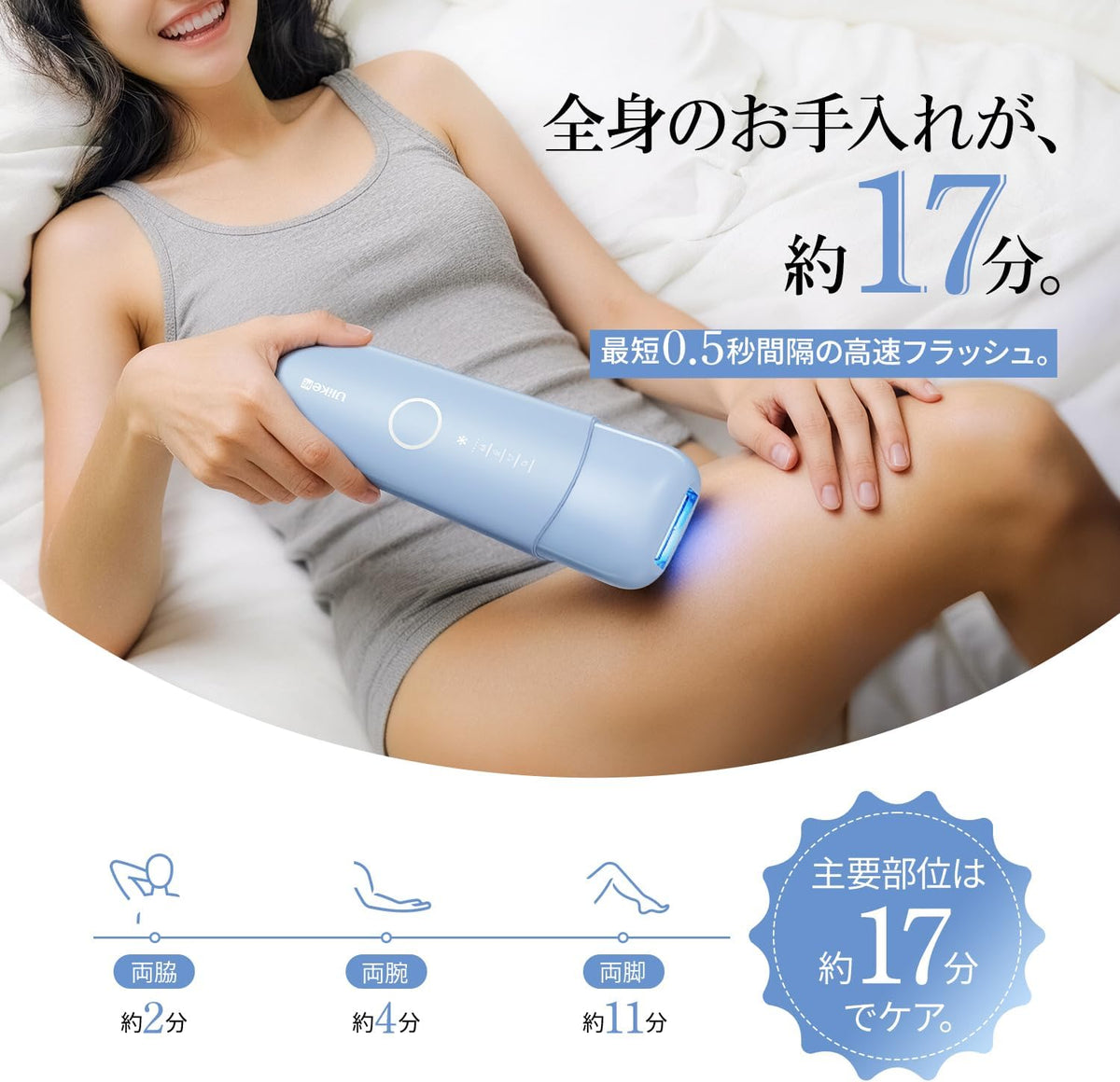 Ulike Me 光美容器のレンタル