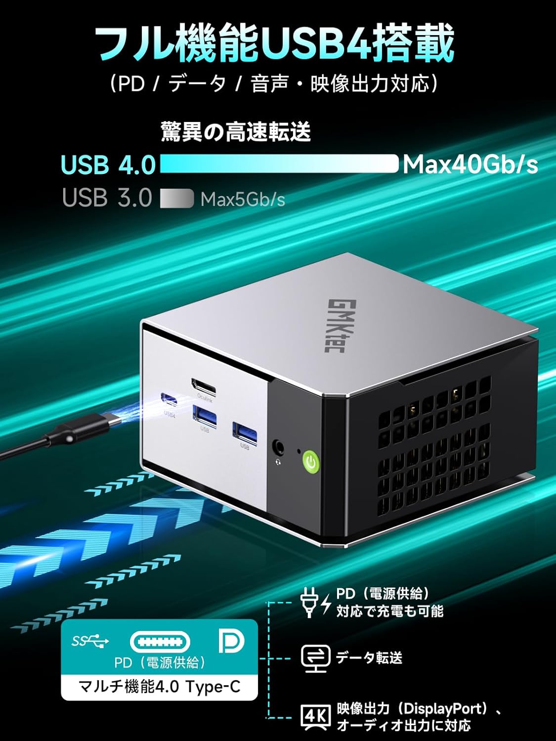 GMKtec ミニPC NucBox M8のレンタル