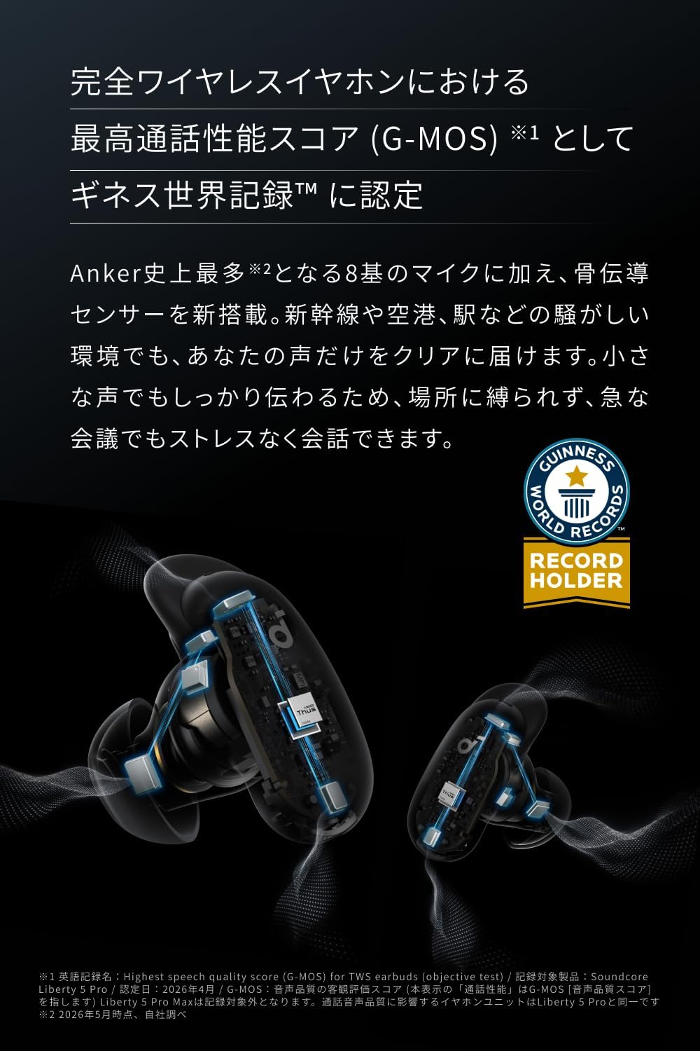 Anker Soundcore イヤホン Liberty 5 Pro Maxのレンタル
