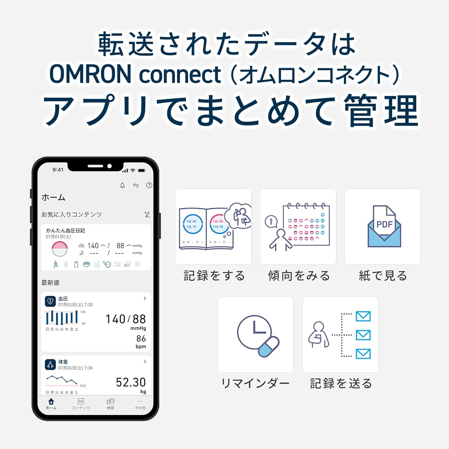 オムロン 上腕式血圧計 プレミアム25 HCR-7624Tのレンタル