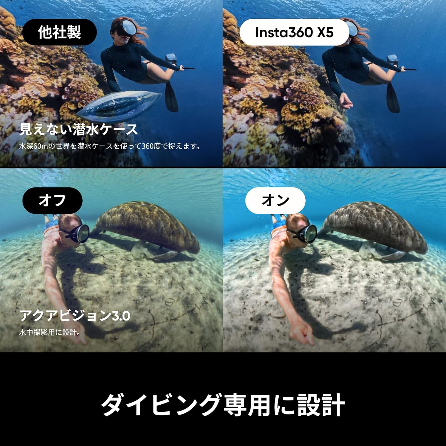 Insta360 アクションカメラ X5 通常版のレンタル