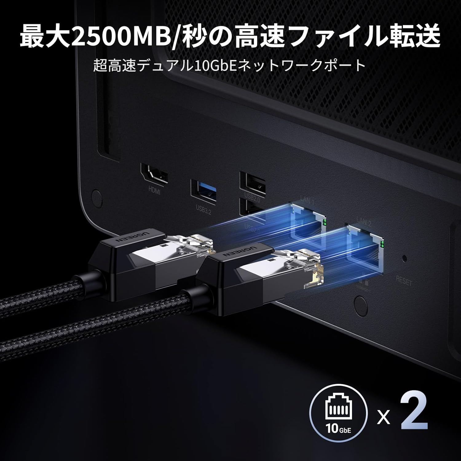 UGREEN NASync DXP6800 Proのレンタル