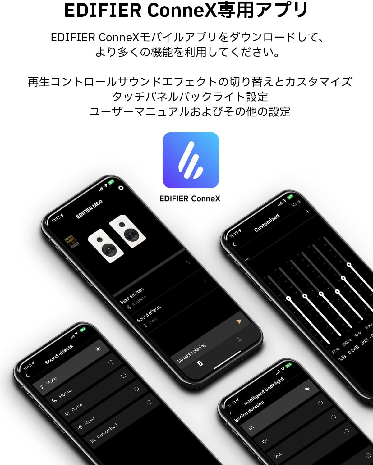 Edifier M60 マルチメディアスピーカーのレンタル