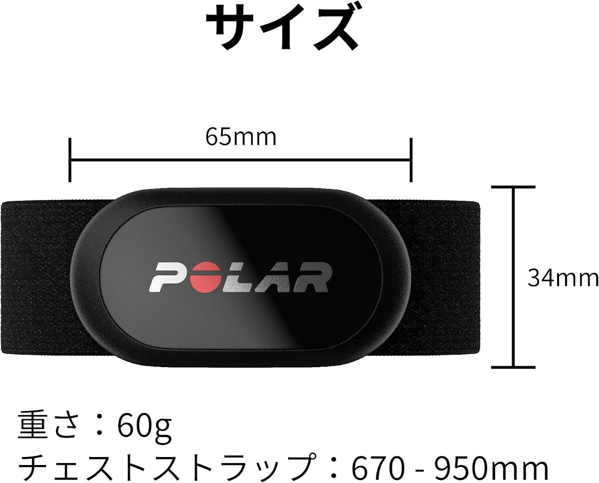 POLAR 心拍センサー H10 Nのレンタル