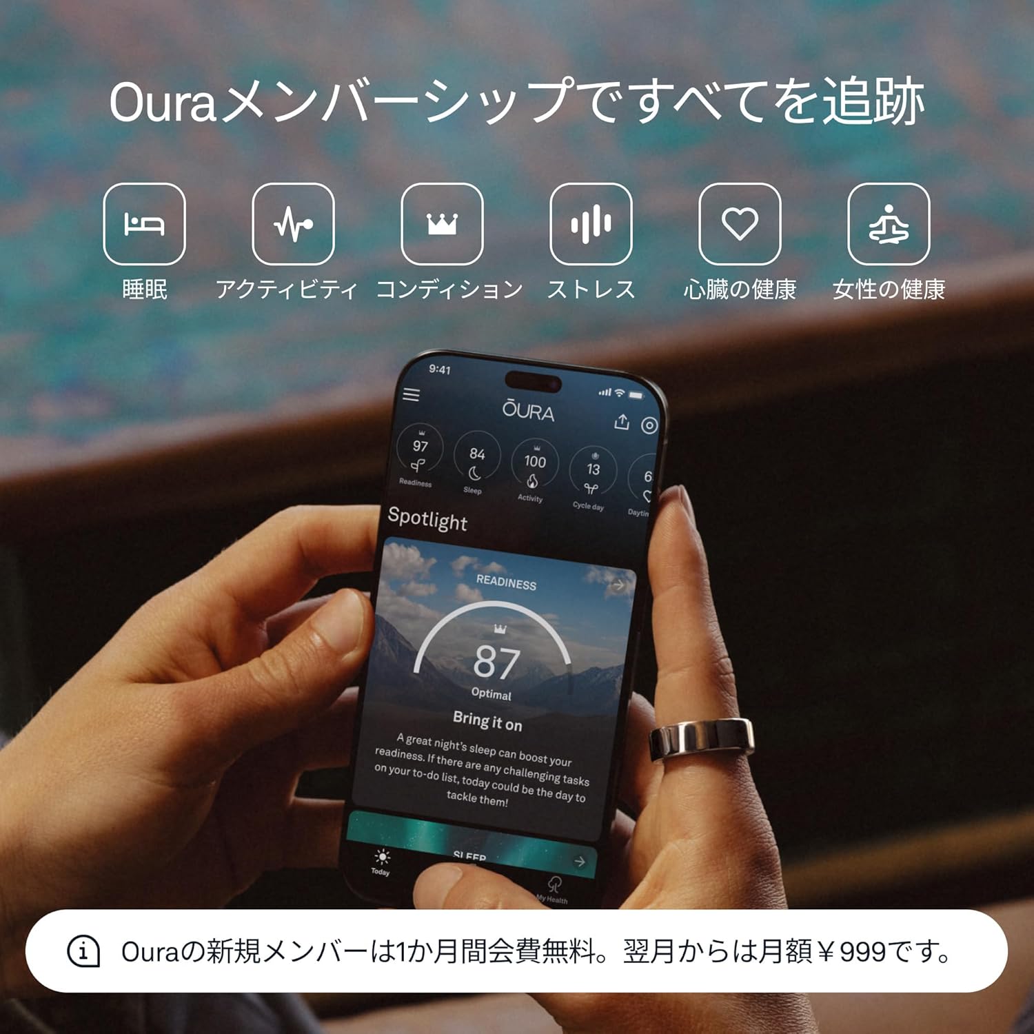 Oura Ring 第4世代のレンタル