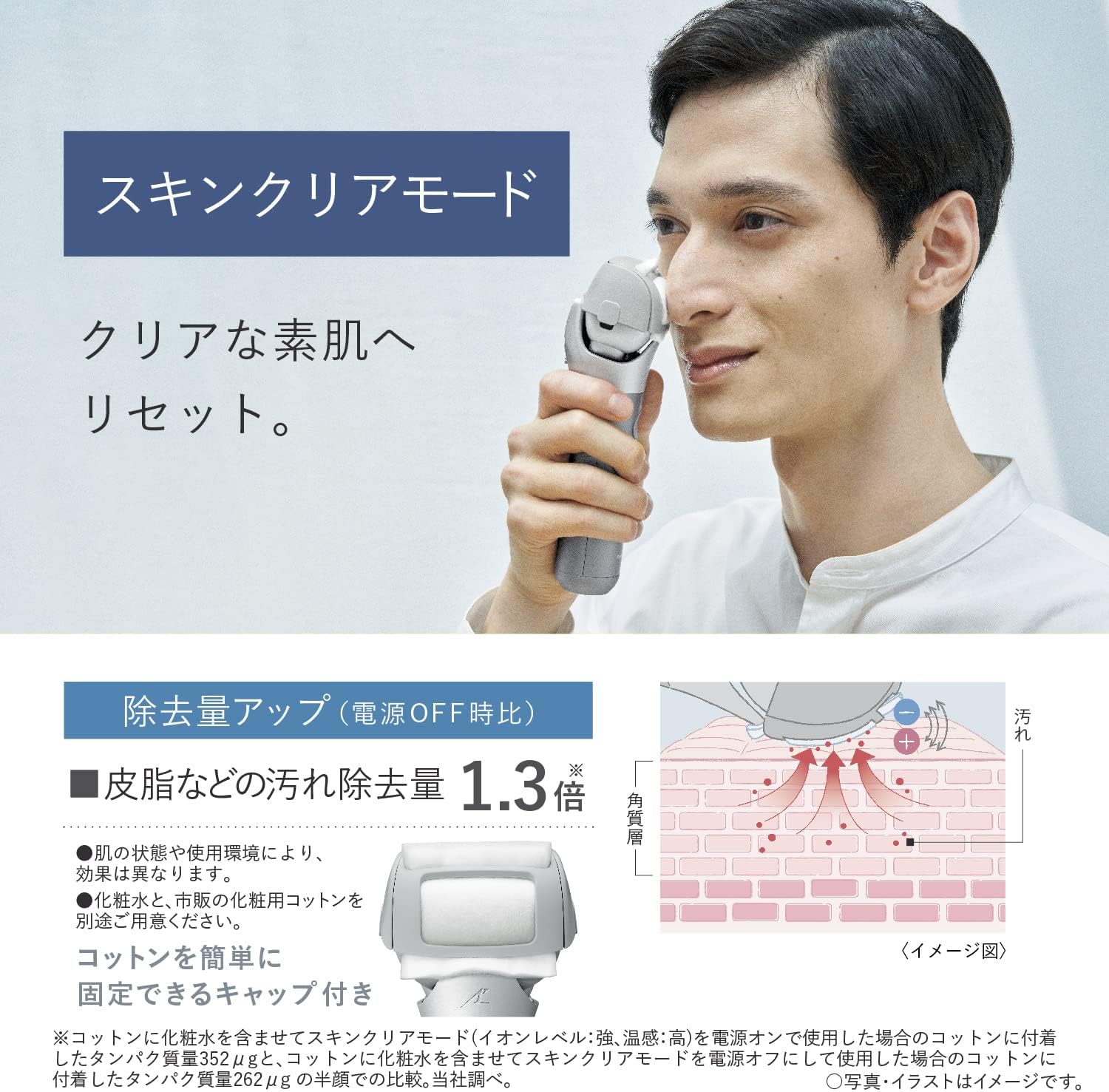 パナソニック ラムダッシュ スキンケアシェーバー 3枚刃 ES-MT22のレンタル