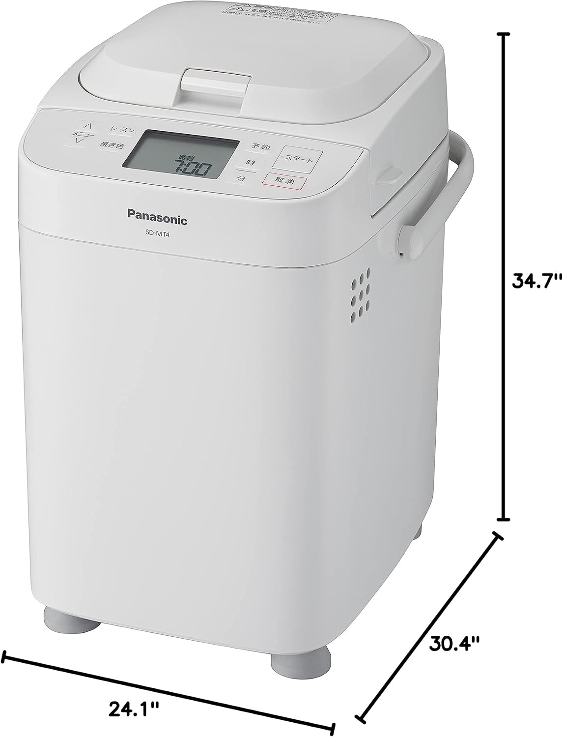 パナソニック ホームベーカリー SD-MT4-Wのレンタル