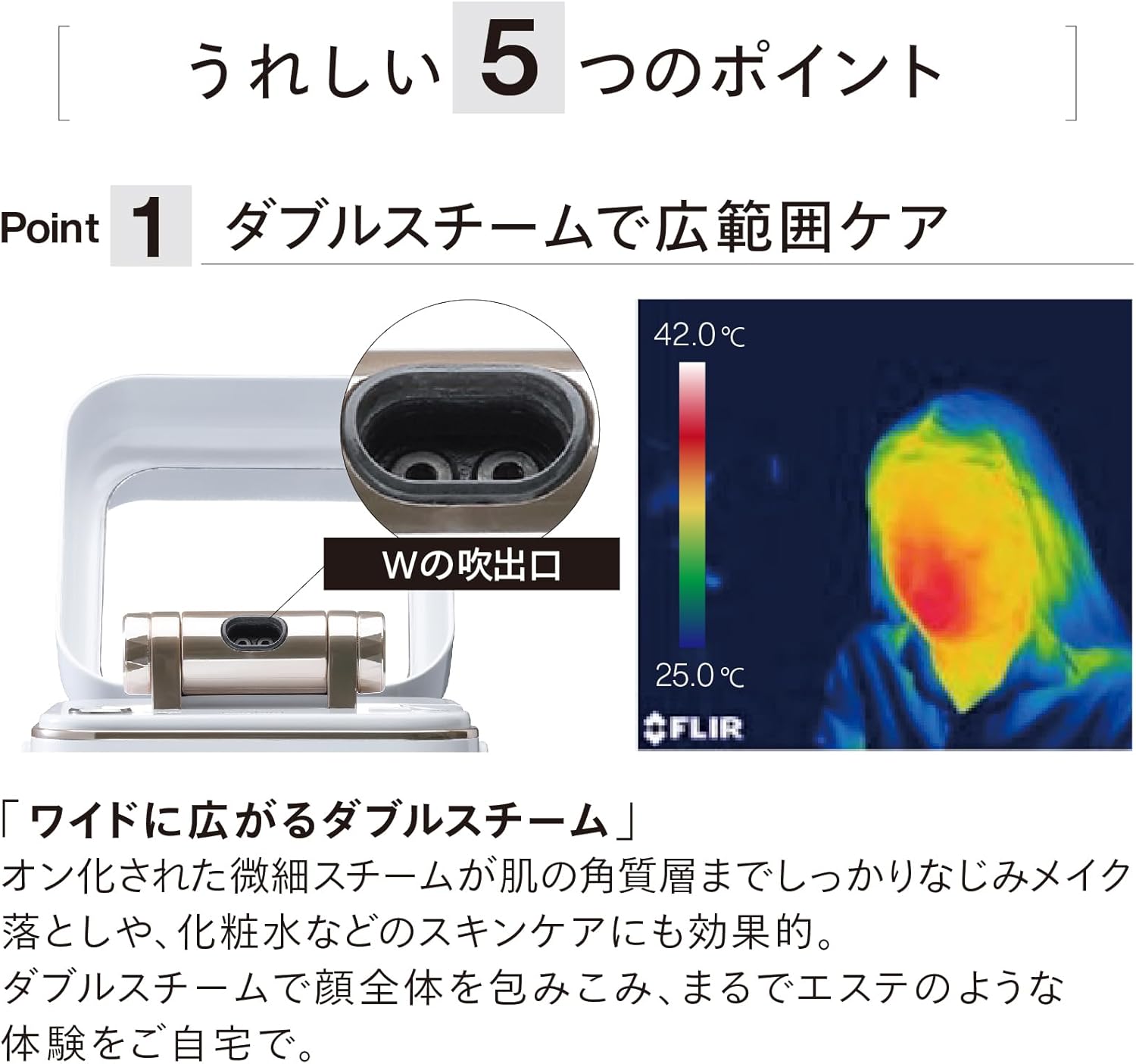TWINBIRD フェイススチーマー SH-2787PWのレンタル