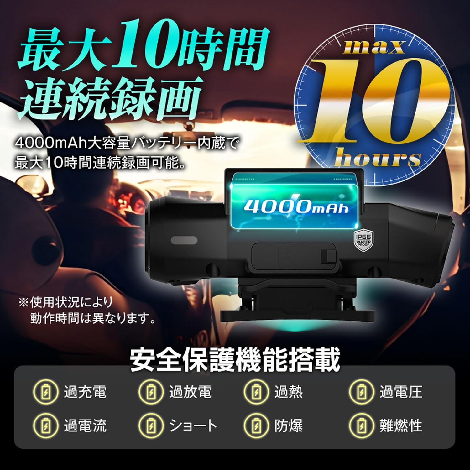 MAXWIN ドライブレコーダー MF-BDVR004B-RE01のレンタル