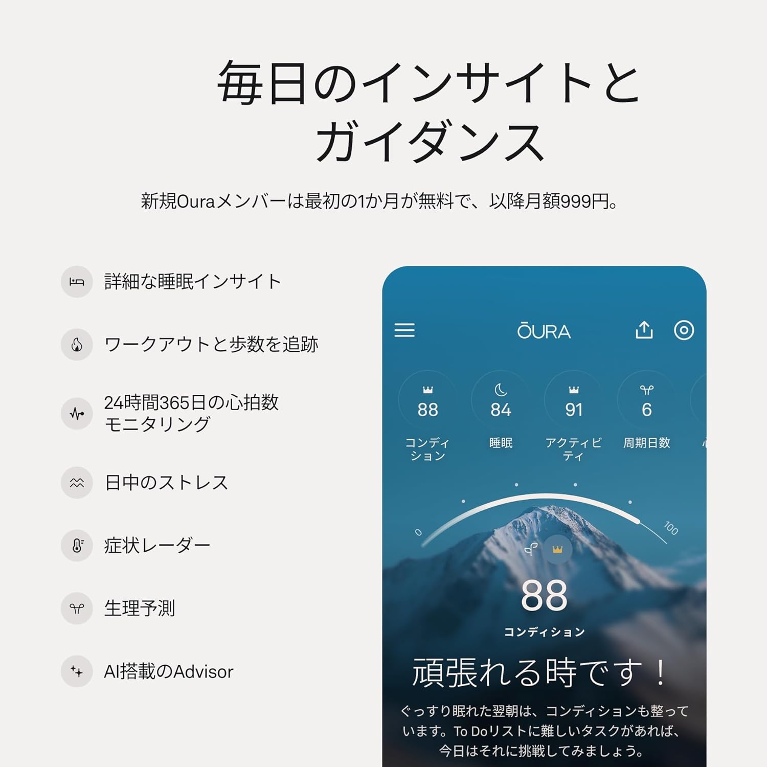 Oura Ring5 スマートリングのレンタル