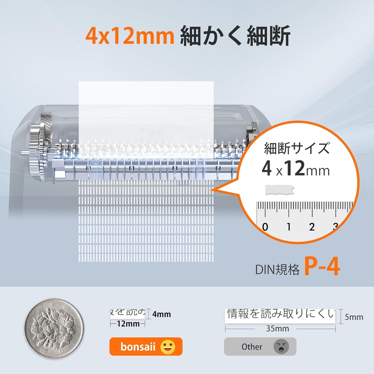 bonsaii マイクロカットシュレッダー C283-Aのレンタル