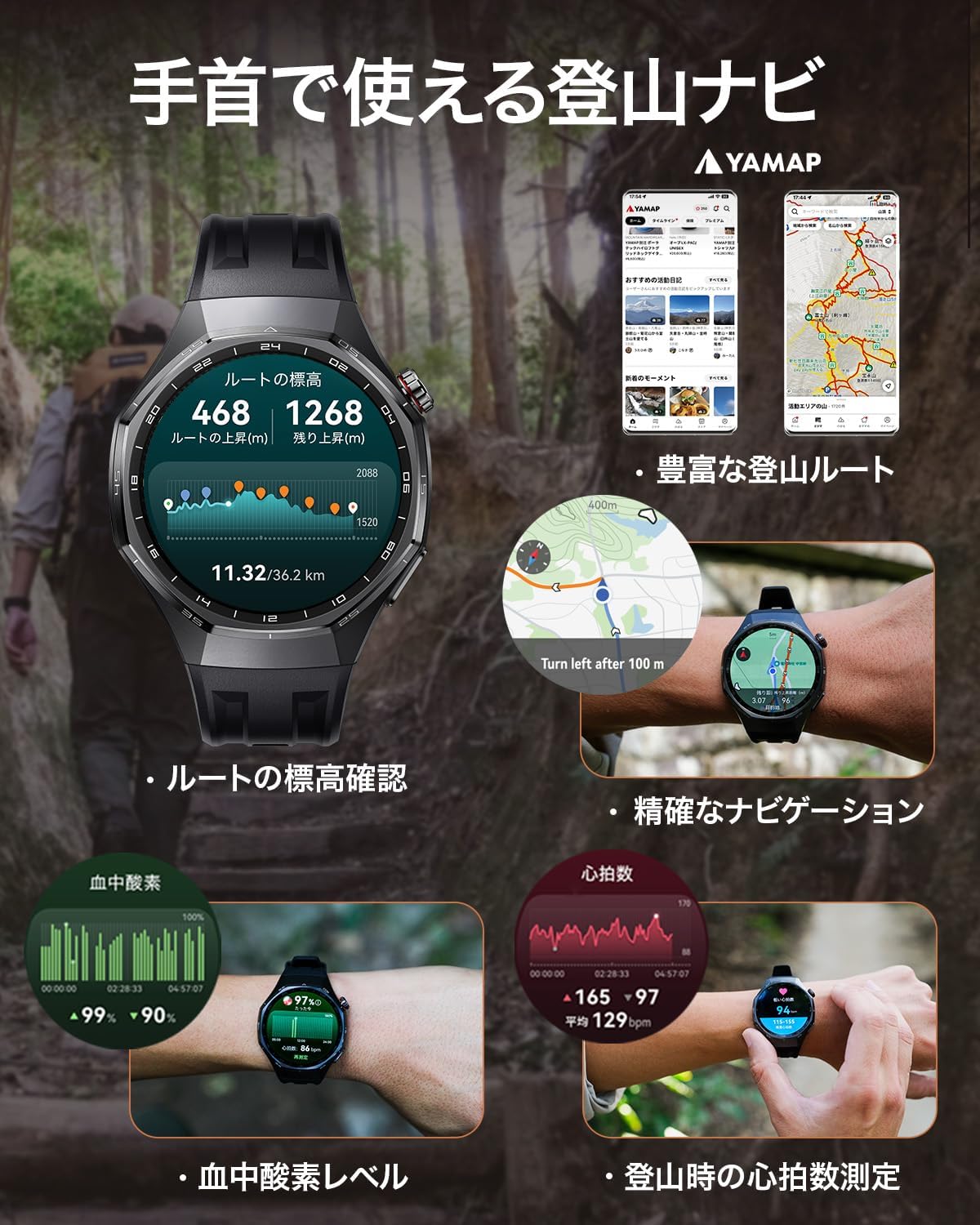 HUAWEI WATCH GT 6 proのレンタル