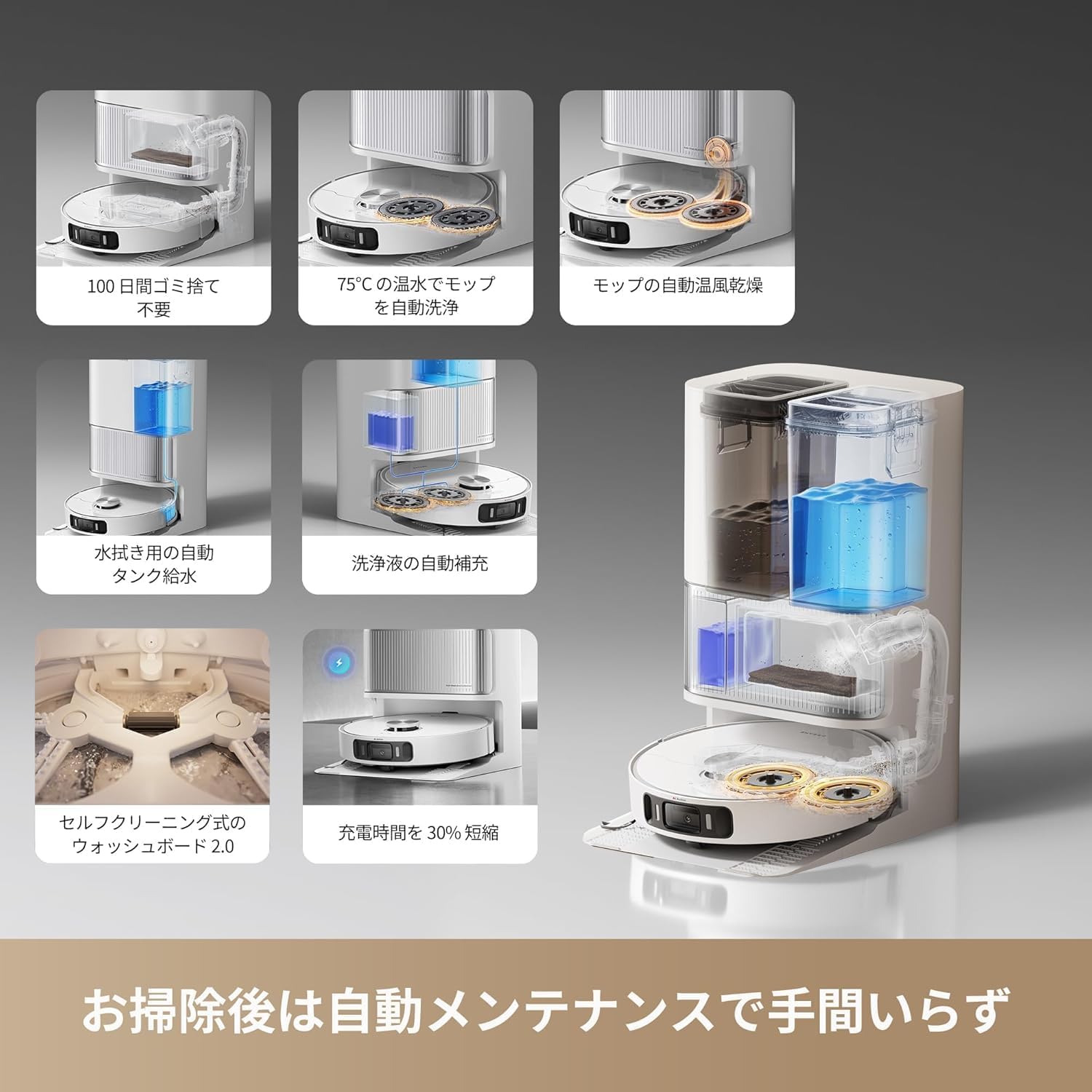 ドリーミー ロボット掃除機 L40Ultraのレンタル