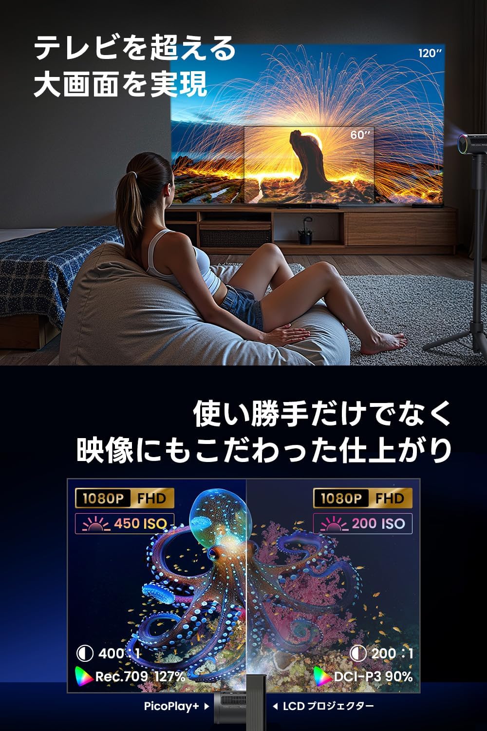 JMGO PicoPlay+のレンタル