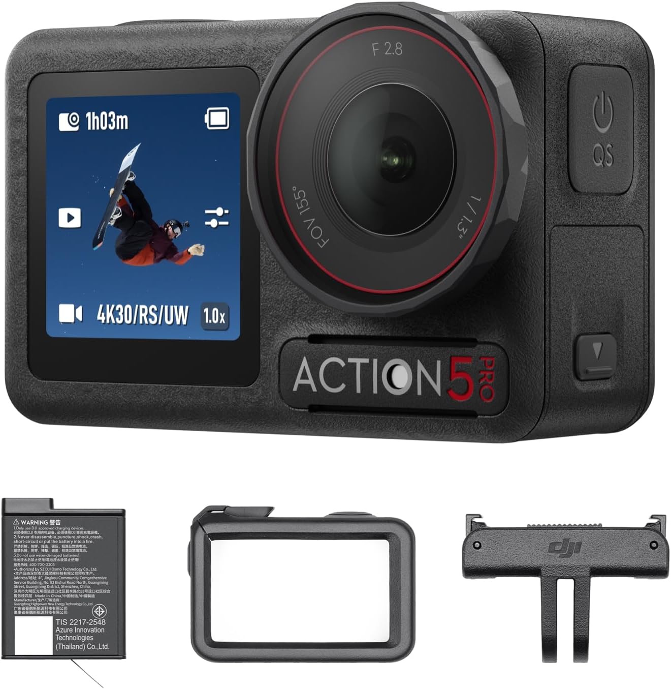 DJI アクションカメラ Osmo Action 5 Pro エッセンシャルコンボのレンタル