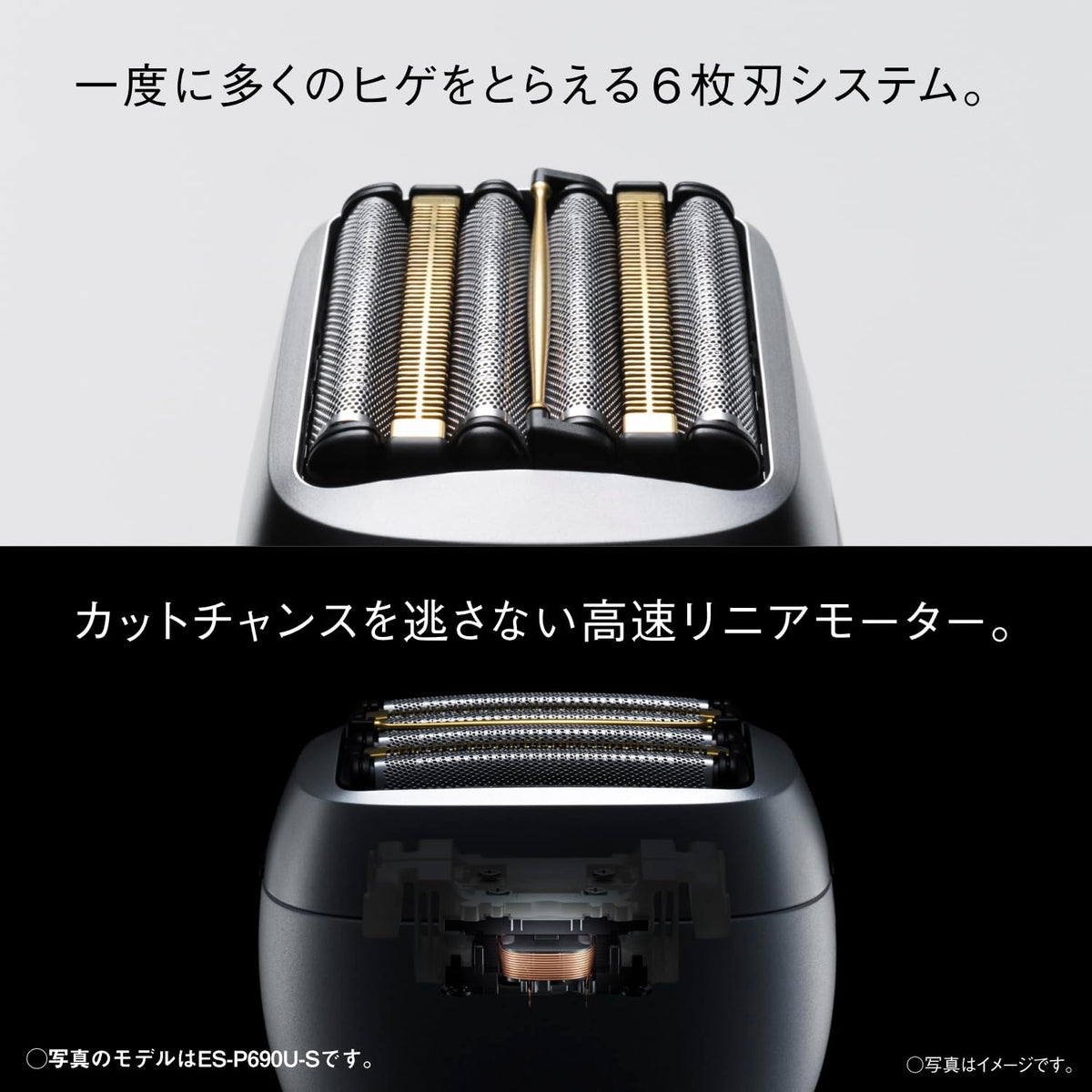 ラムダッシュ パームインシェーバー 6枚刃 ES-P650Uのレンタル