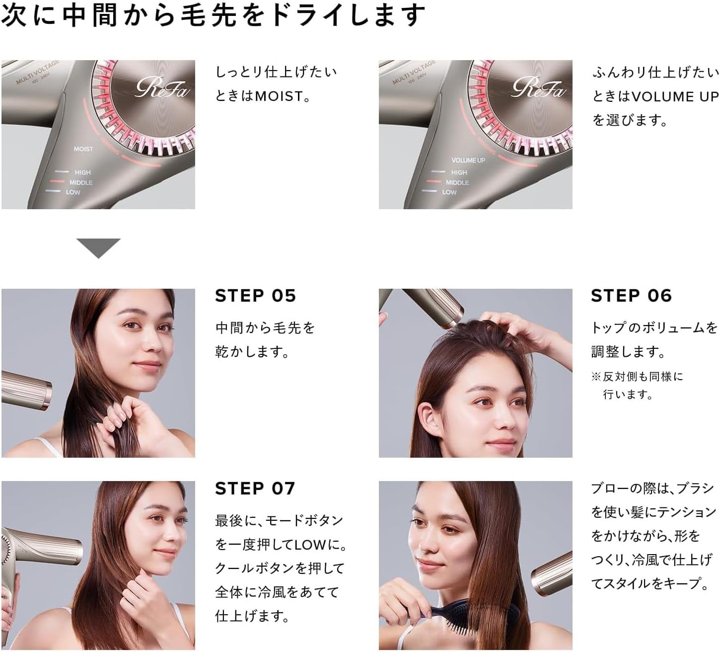 ReFa ドライヤー BEAUTECH DRYER BX Wのレンタル