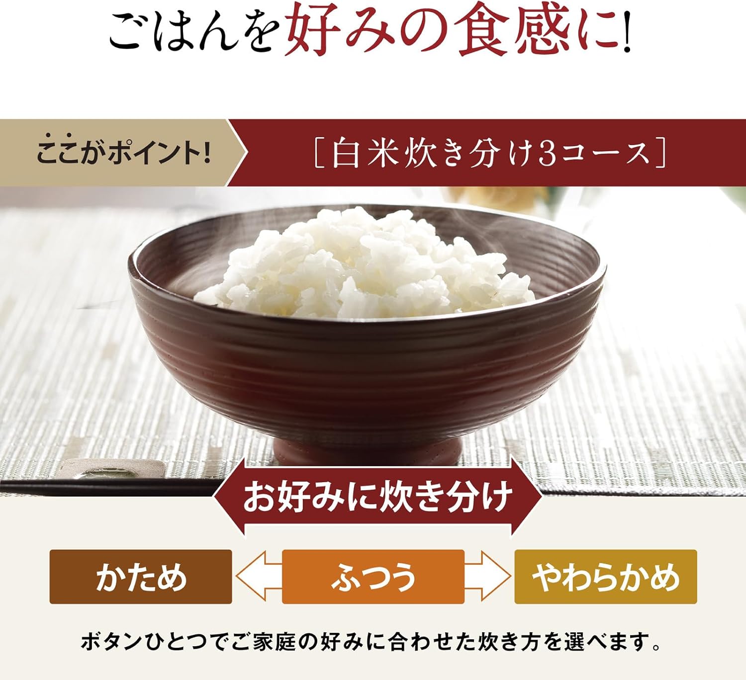 象印 5.5合炊飯器 極め炊き NW-VE10-BAのレンタル