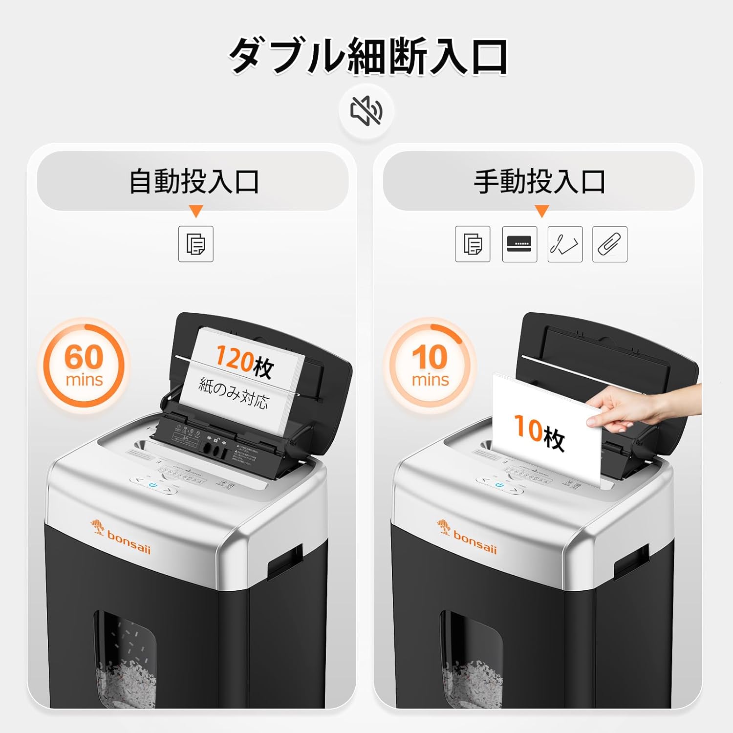 bonsaii マイクロカットシュレッダー C233-Bのレンタル