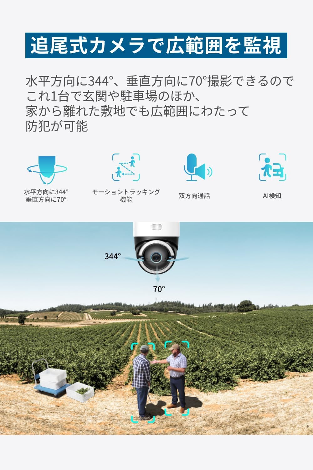 Anker Eufy 防犯カメラ 4G LTE Cam S330のレンタル