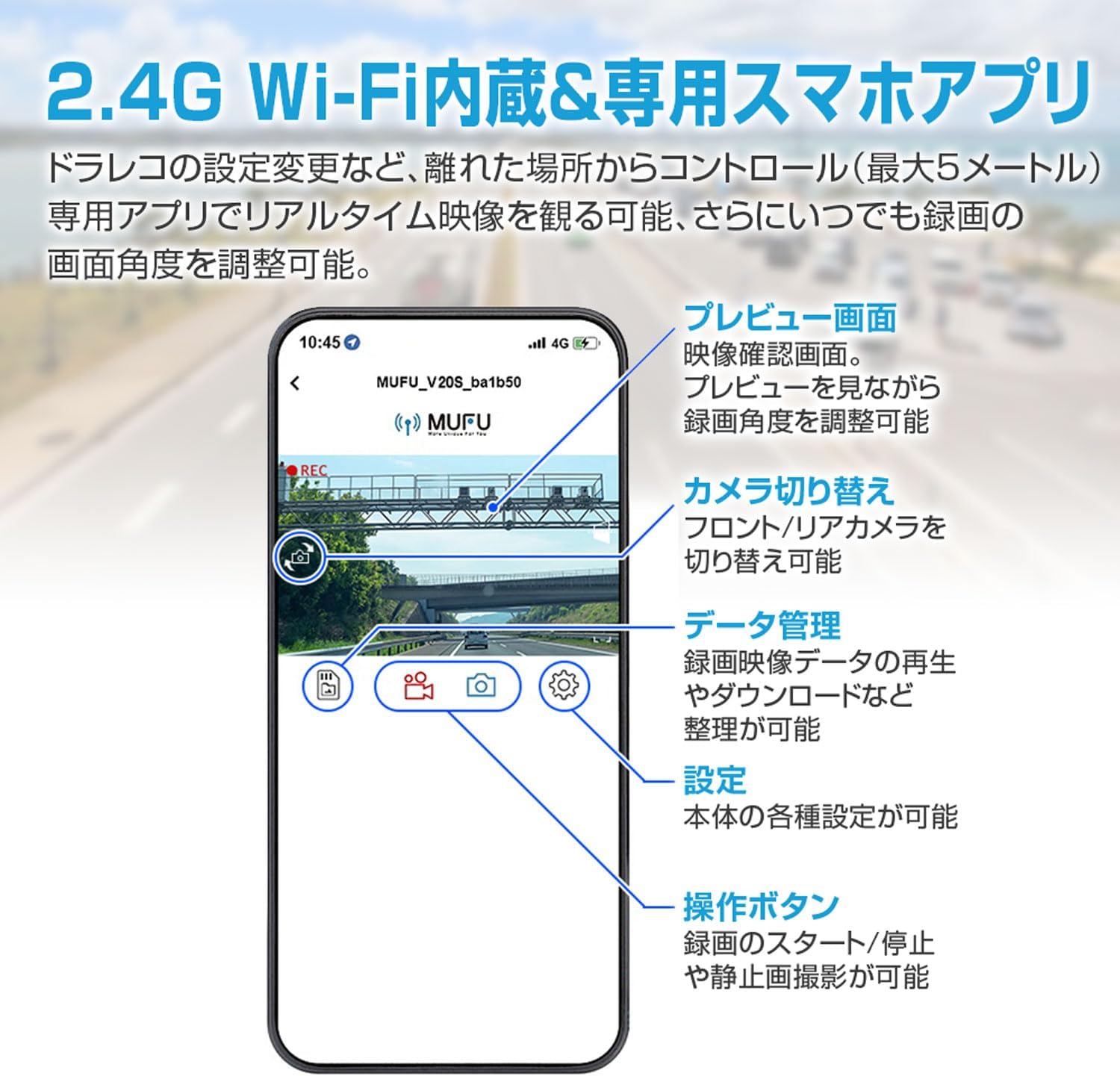 MAXWIN バイク用ドライブレコーダー MF-BDVR001のレンタル