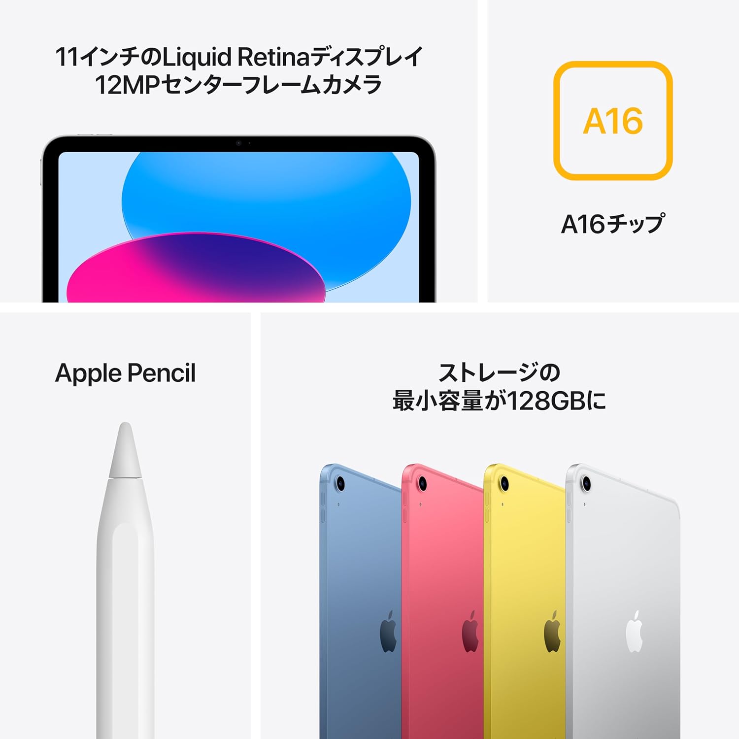 iPad A16（第11世代） 11インチ Cellularのレンタル