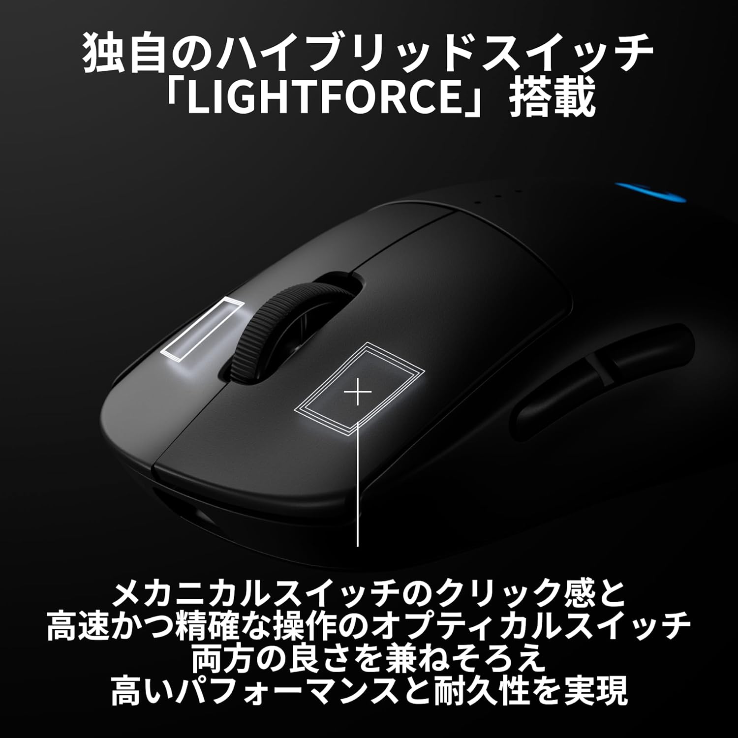Logicool G ゲーミングマウス PRO 2 LIGHTSPEEDのレンタル